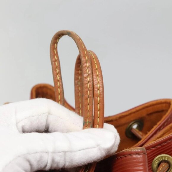 LOUIS VUITTON Epi Noe Shoulder Bag Brown M44003 LV Auth ti3379 - Picture 11 of 14